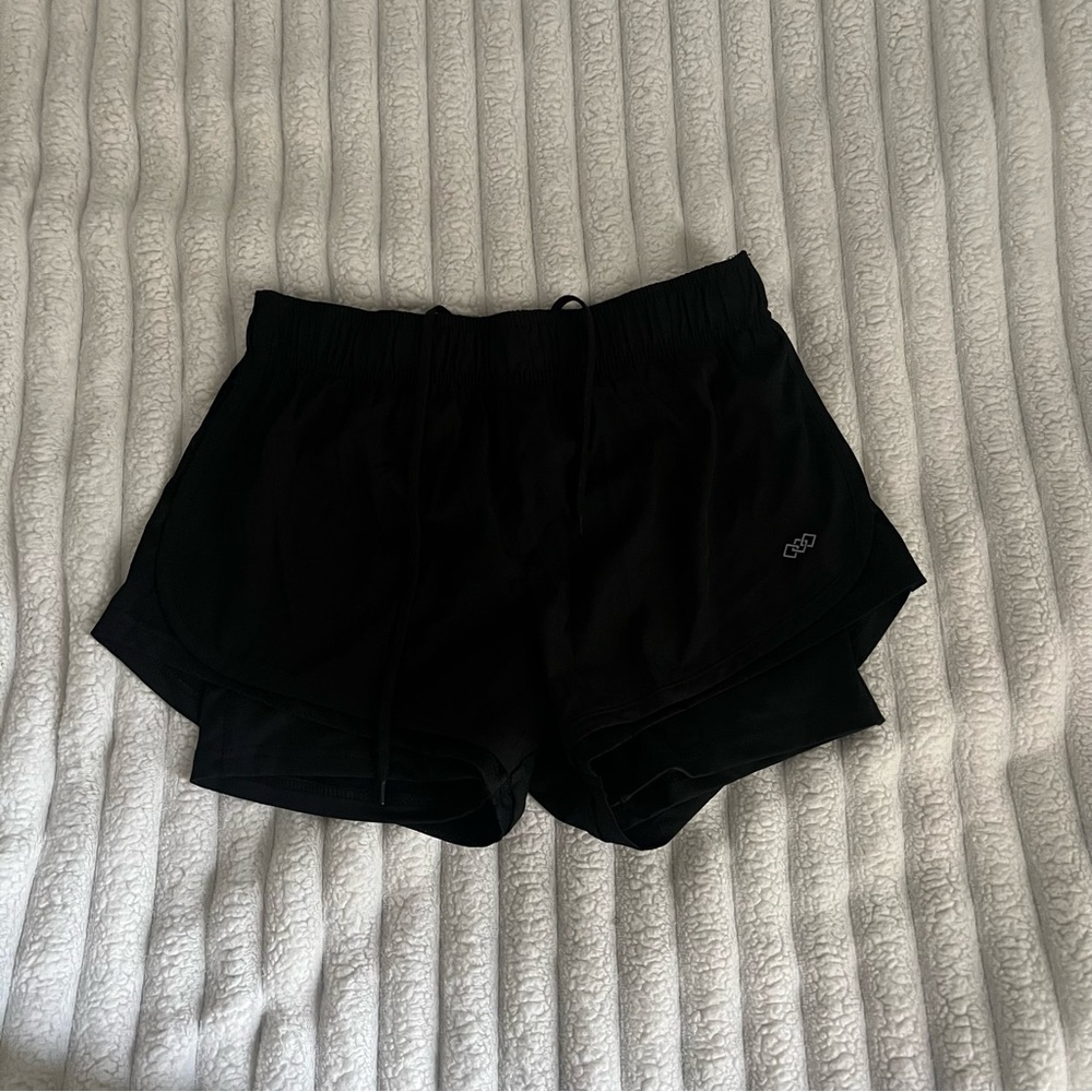 Women's Black Athletic Shorts